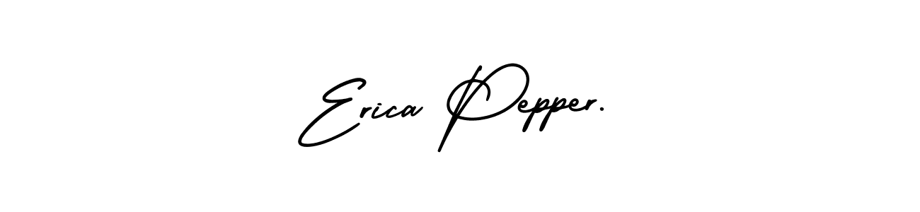 Design your own signature with our free online signature maker. With this signature software, you can create a handwritten (AmerikaSignatureDemo-Regular) signature for name Erica Pepper.. Erica Pepper. signature style 3 images and pictures png