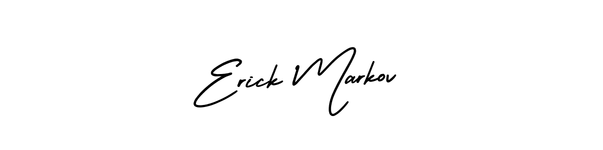 Here are the top 10 professional signature styles for the name Erick Markov. These are the best autograph styles you can use for your name. Erick Markov signature style 3 images and pictures png