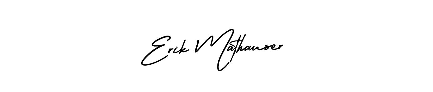 See photos of Erik Mathauser official signature by Spectra . Check more albums & portfolios. Read reviews & check more about AmerikaSignatureDemo-Regular font. Erik Mathauser signature style 3 images and pictures png