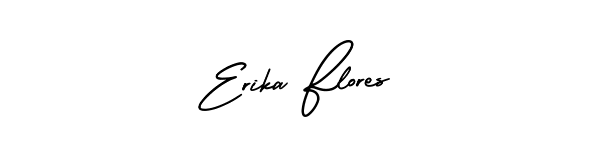 Check out images of Autograph of Erika Flores name. Actor Erika Flores Signature Style. AmerikaSignatureDemo-Regular is a professional sign style online. Erika Flores signature style 3 images and pictures png