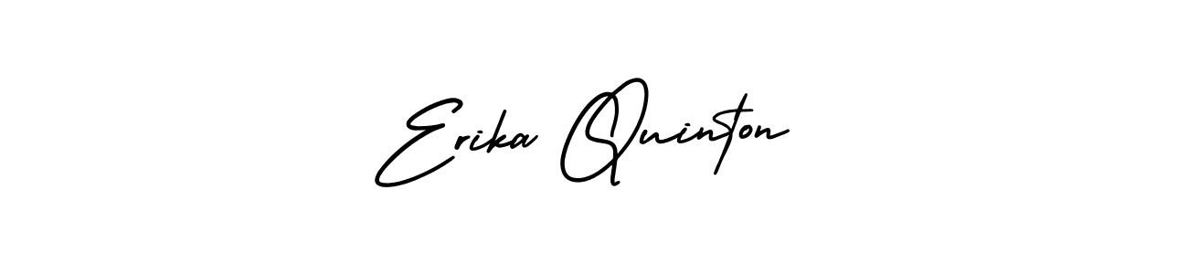 Best and Professional Signature Style for Erika Quinton. AmerikaSignatureDemo-Regular Best Signature Style Collection. Erika Quinton signature style 3 images and pictures png