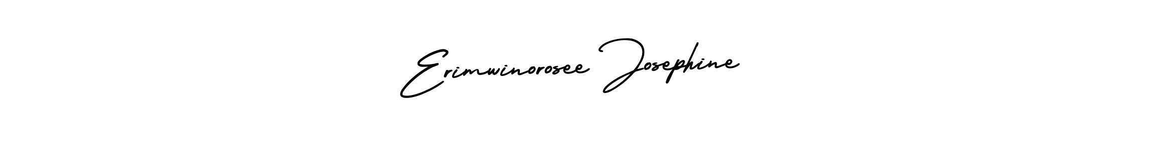 Erimwinorosee Josephine stylish signature style. Best Handwritten Sign (AmerikaSignatureDemo-Regular) for my name. Handwritten Signature Collection Ideas for my name Erimwinorosee Josephine. Erimwinorosee Josephine signature style 3 images and pictures png