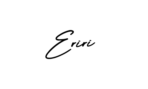 The best way (AmerikaSignatureDemo-Regular) to make a short signature is to pick only two or three words in your name. The name Eriri include a total of six letters. For converting this name. Eriri signature style 3 images and pictures png