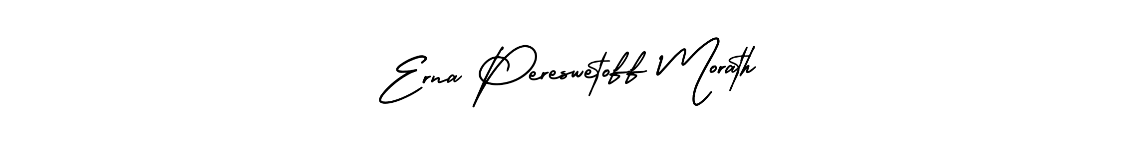 Make a beautiful signature design for name Erna Pereswetoff Morath. Use this online signature maker to create a handwritten signature for free. Erna Pereswetoff Morath signature style 3 images and pictures png