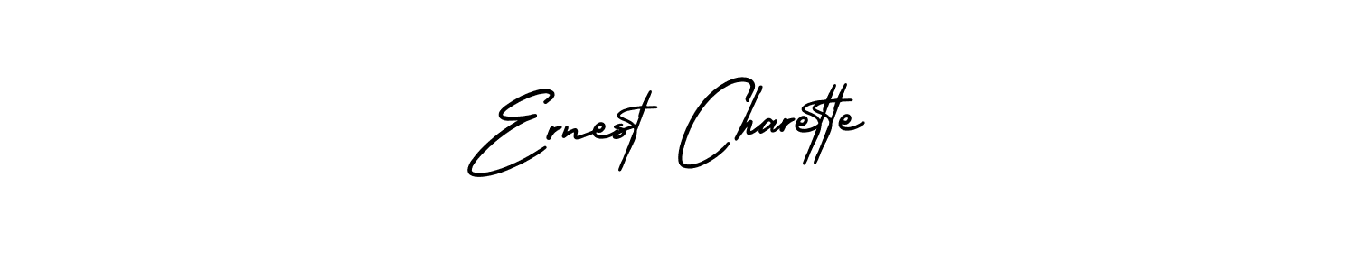 AmerikaSignatureDemo-Regular is a professional signature style that is perfect for those who want to add a touch of class to their signature. It is also a great choice for those who want to make their signature more unique. Get Ernest Charette name to fancy signature for free. Ernest Charette signature style 3 images and pictures png