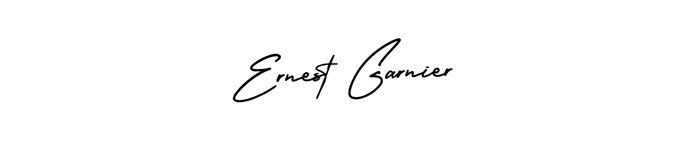 It looks lik you need a new signature style for name Ernest Garnier. Design unique handwritten (AmerikaSignatureDemo-Regular) signature with our free signature maker in just a few clicks. Ernest Garnier signature style 3 images and pictures png