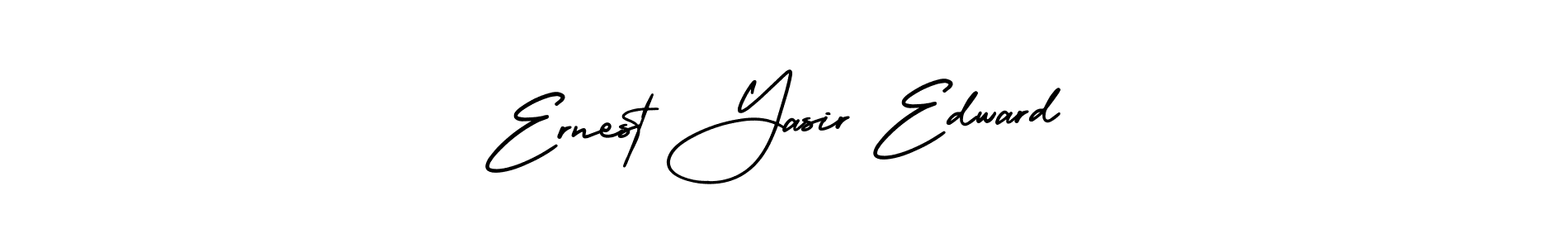 Best and Professional Signature Style for Ernest Yasir Edward. AmerikaSignatureDemo-Regular Best Signature Style Collection. Ernest Yasir Edward signature style 3 images and pictures png