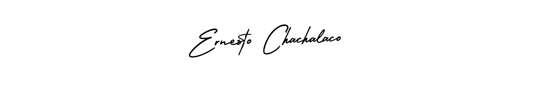 How to make Ernesto Chachalaco signature? AmerikaSignatureDemo-Regular is a professional autograph style. Create handwritten signature for Ernesto Chachalaco name. Ernesto Chachalaco signature style 3 images and pictures png