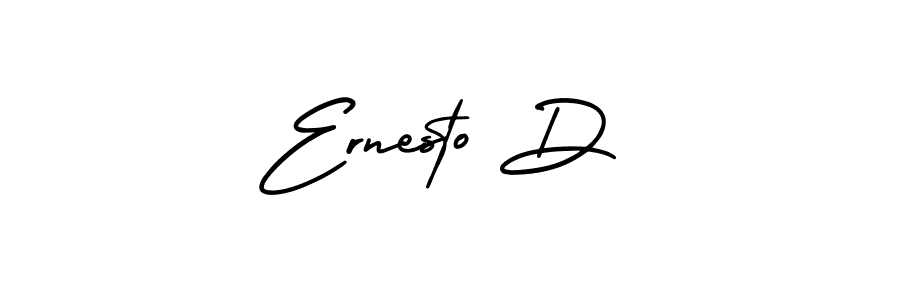 It looks lik you need a new signature style for name Ernesto D. Design unique handwritten (AmerikaSignatureDemo-Regular) signature with our free signature maker in just a few clicks. Ernesto D signature style 3 images and pictures png