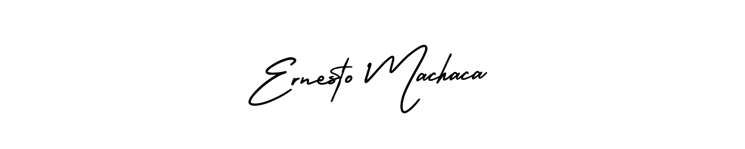 Check out images of Autograph of Ernesto Machaca name. Actor Ernesto Machaca Signature Style. AmerikaSignatureDemo-Regular is a professional sign style online. Ernesto Machaca signature style 3 images and pictures png
