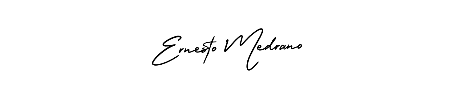 Check out images of Autograph of Ernesto Medrano name. Actor Ernesto Medrano Signature Style. AmerikaSignatureDemo-Regular is a professional sign style online. Ernesto Medrano signature style 3 images and pictures png