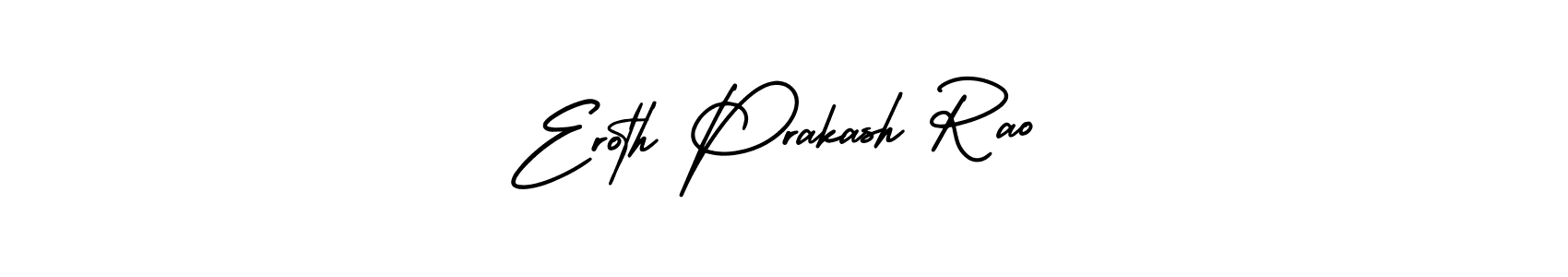 AmerikaSignatureDemo-Regular is a professional signature style that is perfect for those who want to add a touch of class to their signature. It is also a great choice for those who want to make their signature more unique. Get Eroth Prakash Rao name to fancy signature for free. Eroth Prakash Rao signature style 3 images and pictures png