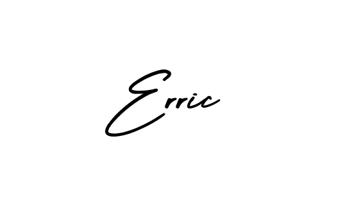 Create a beautiful signature design for name Erric. With this signature (AmerikaSignatureDemo-Regular) fonts, you can make a handwritten signature for free. Erric signature style 3 images and pictures png