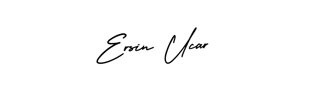 Similarly AmerikaSignatureDemo-Regular is the best handwritten signature design. Signature creator online .You can use it as an online autograph creator for name Ersin Ucar. Ersin Ucar signature style 3 images and pictures png