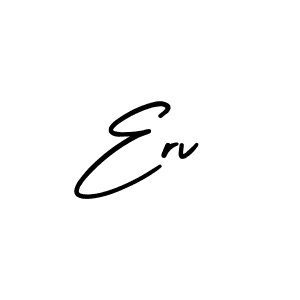 You should practise on your own different ways (AmerikaSignatureDemo-Regular) to write your name (Erv) in signature. don't let someone else do it for you. Erv signature style 3 images and pictures png