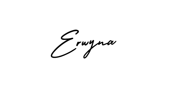Make a short Erwyna signature style. Manage your documents anywhere anytime using AmerikaSignatureDemo-Regular. Create and add eSignatures, submit forms, share and send files easily. Erwyna signature style 3 images and pictures png