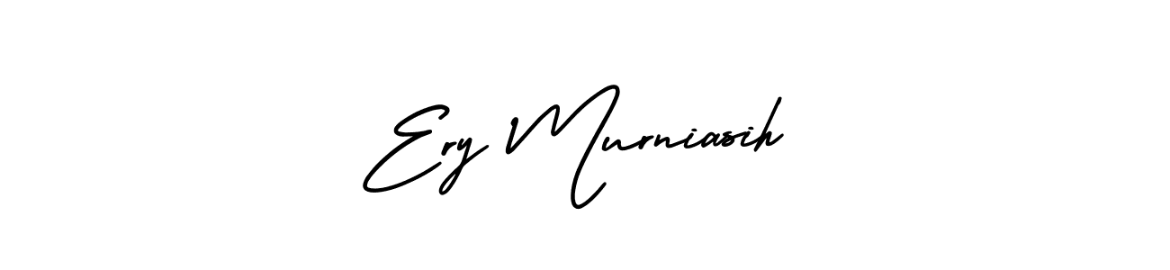Similarly AmerikaSignatureDemo-Regular is the best handwritten signature design. Signature creator online .You can use it as an online autograph creator for name Ery Murniasih. Ery Murniasih signature style 3 images and pictures png