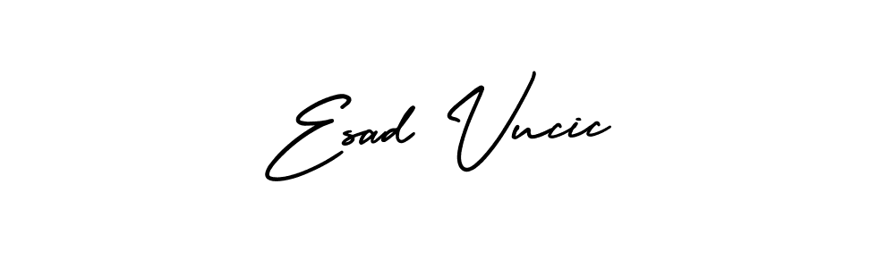 Here are the top 10 professional signature styles for the name Esad Vucic. These are the best autograph styles you can use for your name. Esad Vucic signature style 3 images and pictures png