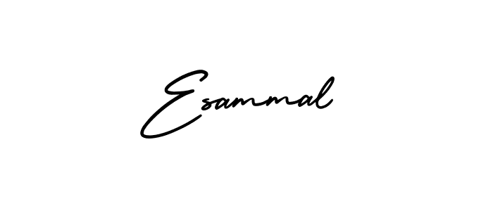 Once you've used our free online signature maker to create your best signature AmerikaSignatureDemo-Regular style, it's time to enjoy all of the benefits that Esammal name signing documents. Esammal signature style 3 images and pictures png