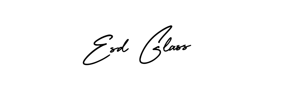 AmerikaSignatureDemo-Regular is a professional signature style that is perfect for those who want to add a touch of class to their signature. It is also a great choice for those who want to make their signature more unique. Get Esd Glass name to fancy signature for free. Esd Glass signature style 3 images and pictures png
