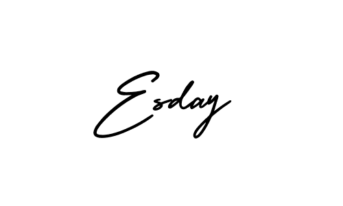 Make a beautiful signature design for name Esday. Use this online signature maker to create a handwritten signature for free. Esday signature style 3 images and pictures png