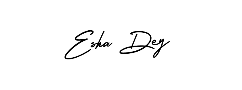 Make a beautiful signature design for name Esha Dey. Use this online signature maker to create a handwritten signature for free. Esha Dey signature style 3 images and pictures png