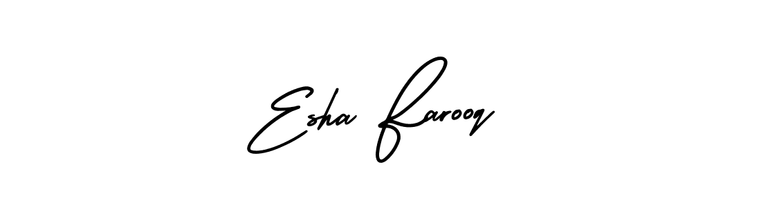 Best and Professional Signature Style for Esha Farooq. AmerikaSignatureDemo-Regular Best Signature Style Collection. Esha Farooq signature style 3 images and pictures png