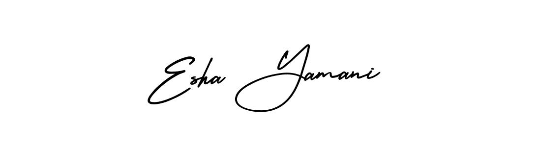 Here are the top 10 professional signature styles for the name Esha Yamani. These are the best autograph styles you can use for your name. Esha Yamani signature style 3 images and pictures png