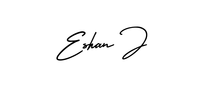Once you've used our free online signature maker to create your best signature AmerikaSignatureDemo-Regular style, it's time to enjoy all of the benefits that Eshan J name signing documents. Eshan J signature style 3 images and pictures png