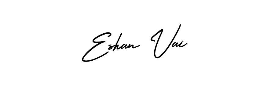 It looks lik you need a new signature style for name Eshan Vai. Design unique handwritten (AmerikaSignatureDemo-Regular) signature with our free signature maker in just a few clicks. Eshan Vai signature style 3 images and pictures png