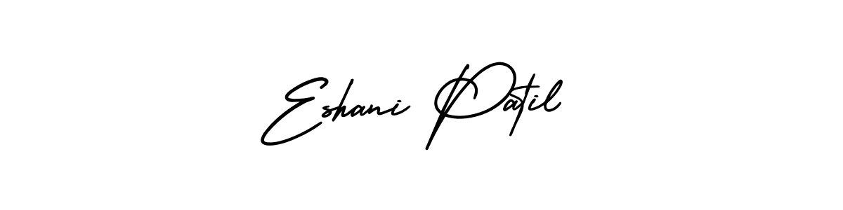 Also we have Eshani Patil name is the best signature style. Create professional handwritten signature collection using AmerikaSignatureDemo-Regular autograph style. Eshani Patil signature style 3 images and pictures png