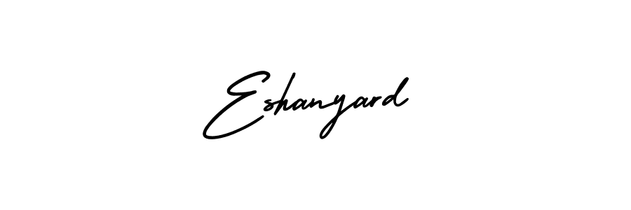 Best and Professional Signature Style for Eshanyard. AmerikaSignatureDemo-Regular Best Signature Style Collection. Eshanyard signature style 3 images and pictures png