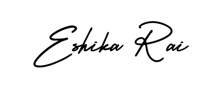How to Draw Eshika Rai signature style? AmerikaSignatureDemo-Regular is a latest design signature styles for name Eshika Rai. Eshika Rai signature style 3 images and pictures png