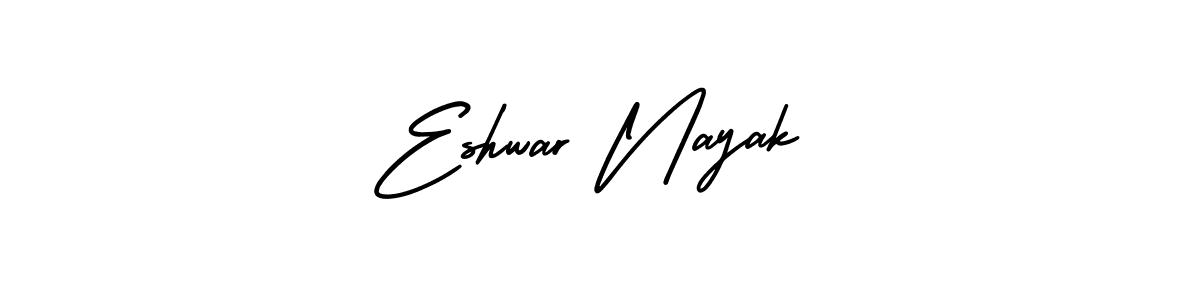 Also we have Eshwar Nayak name is the best signature style. Create professional handwritten signature collection using AmerikaSignatureDemo-Regular autograph style. Eshwar Nayak signature style 3 images and pictures png