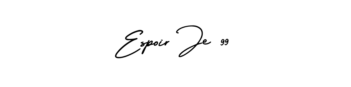 Once you've used our free online signature maker to create your best signature AmerikaSignatureDemo-Regular style, it's time to enjoy all of the benefits that Espoir Je 99 name signing documents. Espoir Je 99 signature style 3 images and pictures png