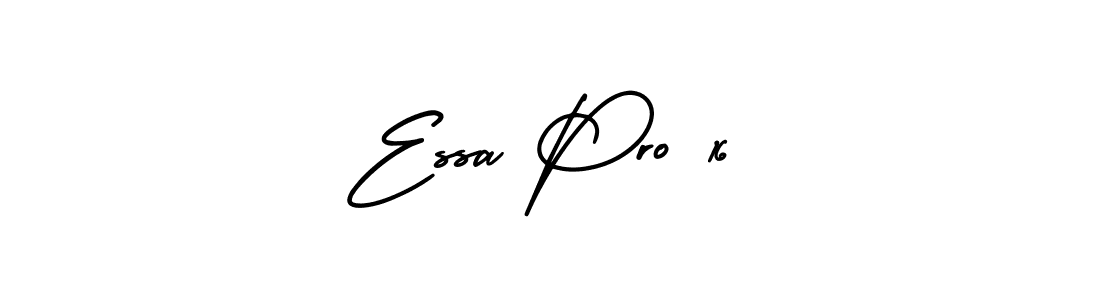 Essa Pro 16 stylish signature style. Best Handwritten Sign (AmerikaSignatureDemo-Regular) for my name. Handwritten Signature Collection Ideas for my name Essa Pro 16. Essa Pro 16 signature style 3 images and pictures png