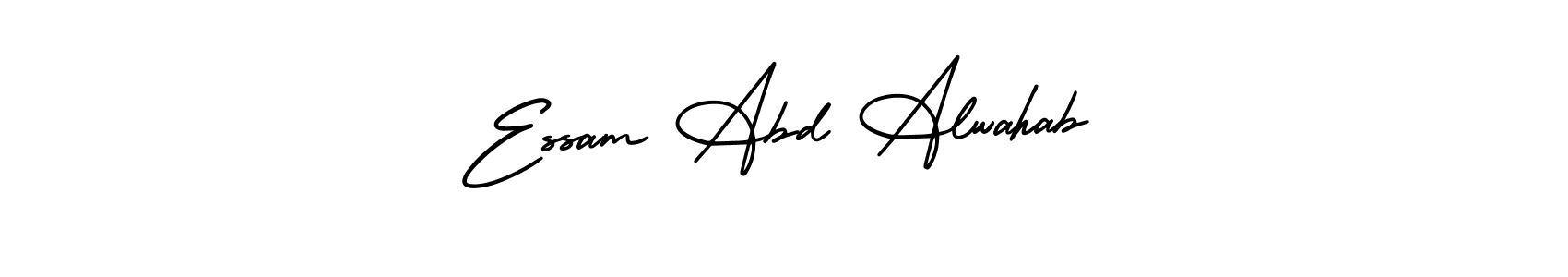 How to make Essam Abd Alwahab signature? AmerikaSignatureDemo-Regular is a professional autograph style. Create handwritten signature for Essam Abd Alwahab name. Essam Abd Alwahab signature style 3 images and pictures png