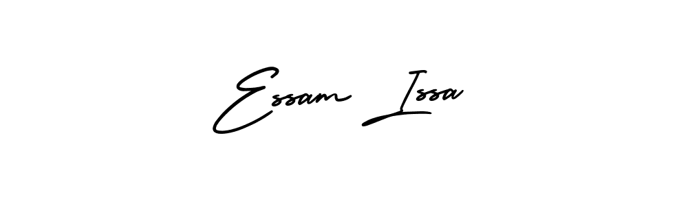 Essam Issa stylish signature style. Best Handwritten Sign (AmerikaSignatureDemo-Regular) for my name. Handwritten Signature Collection Ideas for my name Essam Issa. Essam Issa signature style 3 images and pictures png