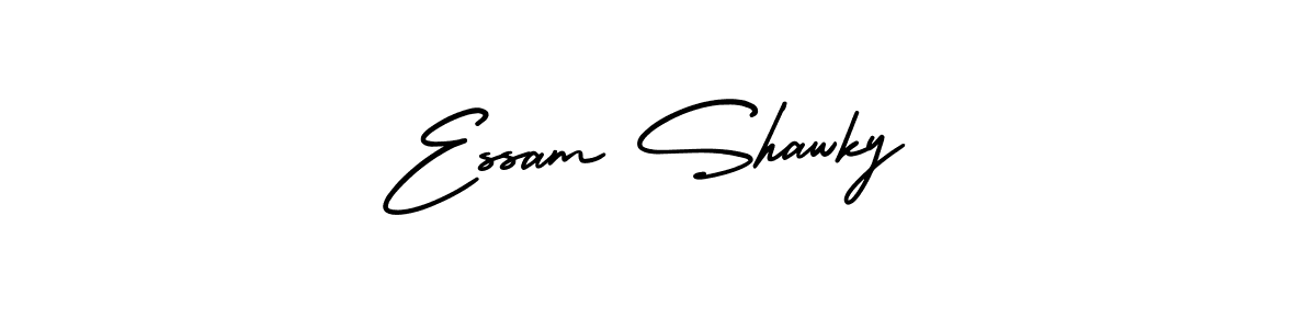 Also we have Essam Shawky name is the best signature style. Create professional handwritten signature collection using AmerikaSignatureDemo-Regular autograph style. Essam Shawky signature style 3 images and pictures png