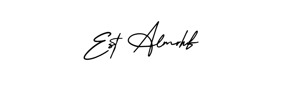 Also we have Est Almrhf name is the best signature style. Create professional handwritten signature collection using AmerikaSignatureDemo-Regular autograph style. Est Almrhf signature style 3 images and pictures png