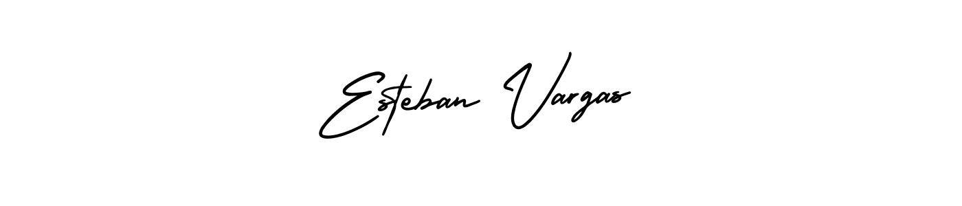 Also You can easily find your signature by using the search form. We will create Esteban Vargas name handwritten signature images for you free of cost using AmerikaSignatureDemo-Regular sign style. Esteban Vargas signature style 3 images and pictures png
