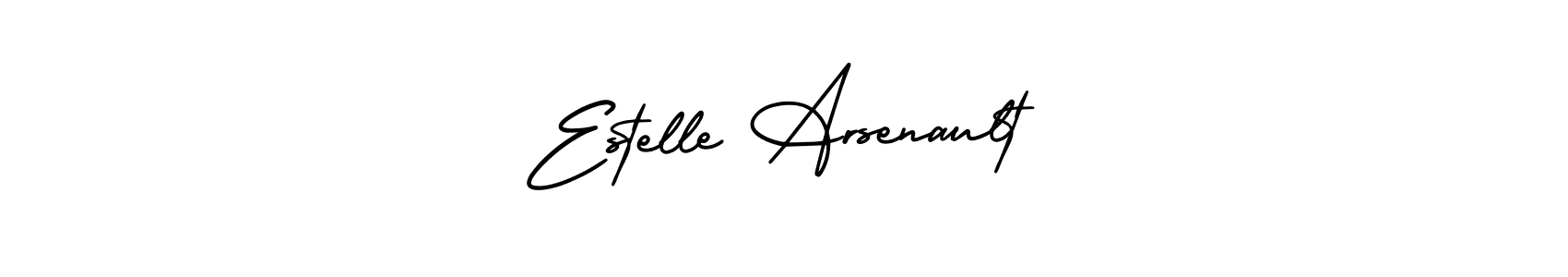 if you are searching for the best signature style for your name Estelle Arsenault. so please give up your signature search. here we have designed multiple signature styles  using AmerikaSignatureDemo-Regular. Estelle Arsenault signature style 3 images and pictures png