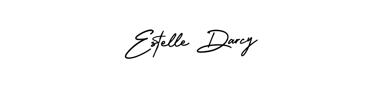 Create a beautiful signature design for name Estelle Darcy. With this signature (AmerikaSignatureDemo-Regular) fonts, you can make a handwritten signature for free. Estelle Darcy signature style 3 images and pictures png