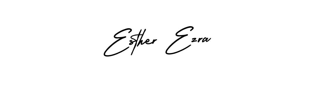 Also we have Esther Ezra name is the best signature style. Create professional handwritten signature collection using AmerikaSignatureDemo-Regular autograph style. Esther Ezra signature style 3 images and pictures png