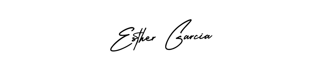 if you are searching for the best signature style for your name Esther Garcia. so please give up your signature search. here we have designed multiple signature styles  using AmerikaSignatureDemo-Regular. Esther Garcia signature style 3 images and pictures png