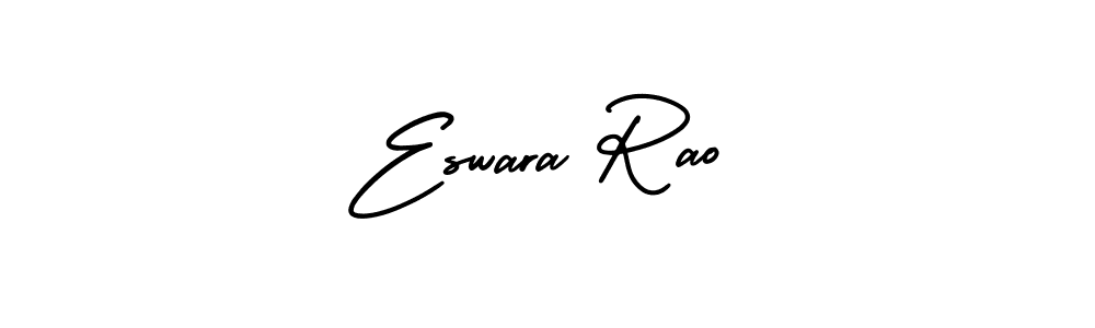 Also You can easily find your signature by using the search form. We will create Eswara Rao name handwritten signature images for you free of cost using AmerikaSignatureDemo-Regular sign style. Eswara Rao signature style 3 images and pictures png