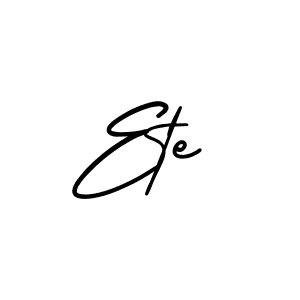 Also we have Ete name is the best signature style. Create professional handwritten signature collection using AmerikaSignatureDemo-Regular autograph style. Ete signature style 3 images and pictures png