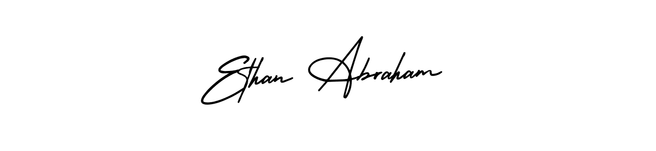 How to make Ethan Abraham signature? AmerikaSignatureDemo-Regular is a professional autograph style. Create handwritten signature for Ethan Abraham name. Ethan Abraham signature style 3 images and pictures png