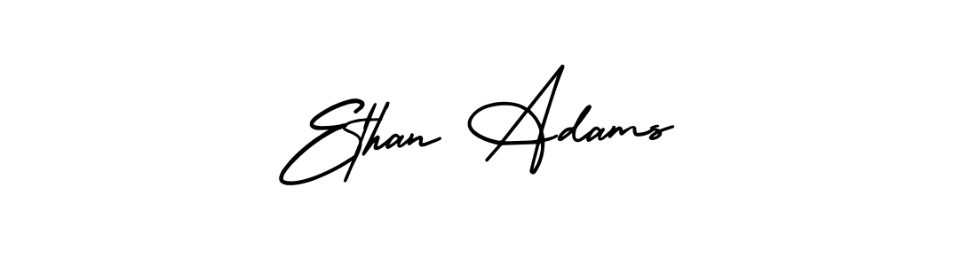 How to Draw Ethan Adams signature style? AmerikaSignatureDemo-Regular is a latest design signature styles for name Ethan Adams. Ethan Adams signature style 3 images and pictures png