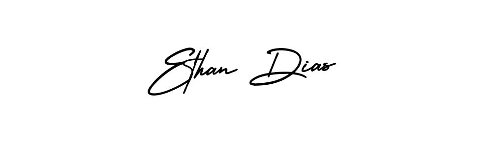 Ethan Dias stylish signature style. Best Handwritten Sign (AmerikaSignatureDemo-Regular) for my name. Handwritten Signature Collection Ideas for my name Ethan Dias. Ethan Dias signature style 3 images and pictures png